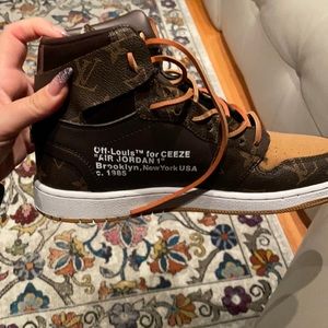 I am selling air Jordan 1 collab with Louis Vuitton
